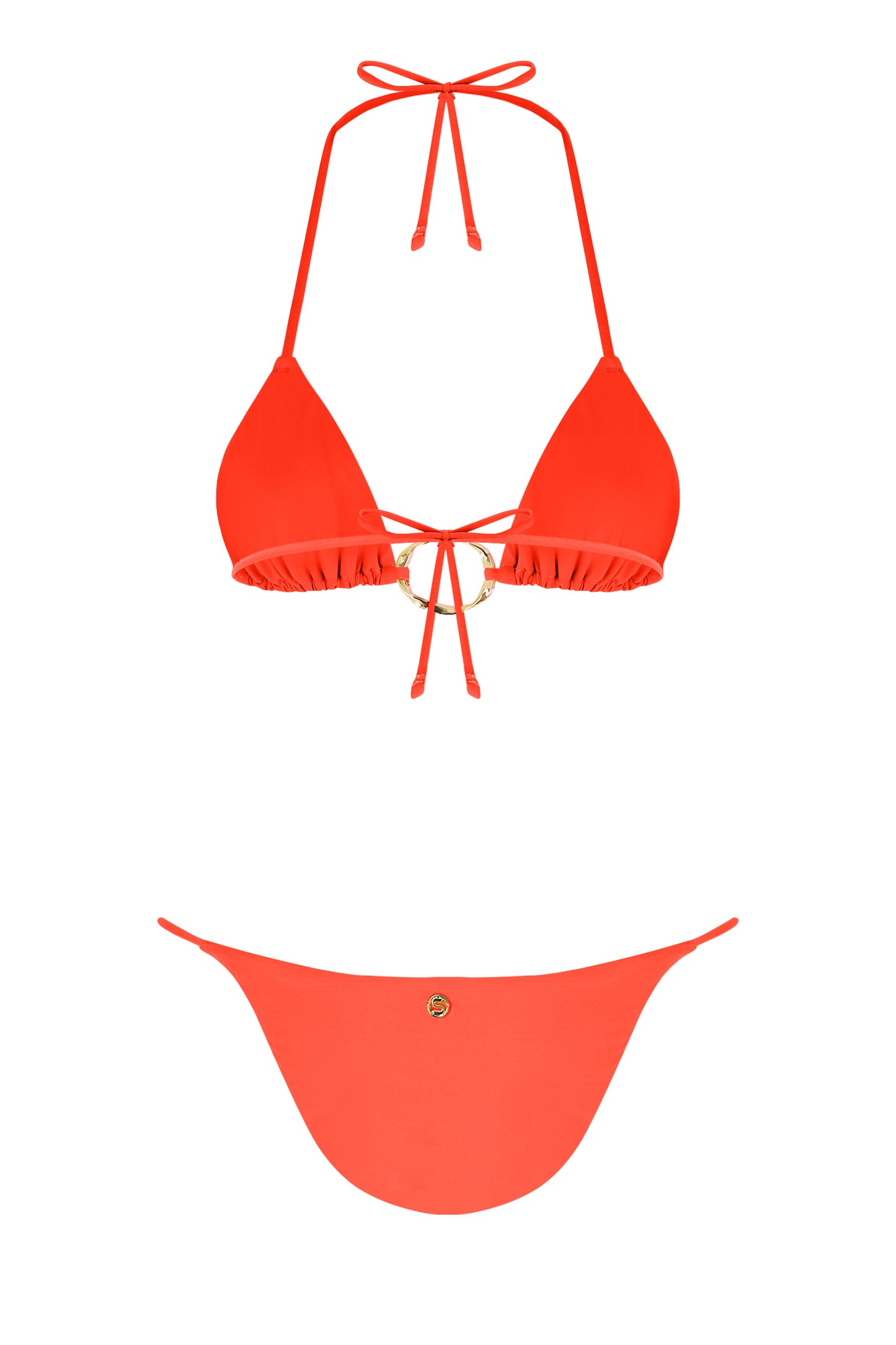 Suki Coral Top